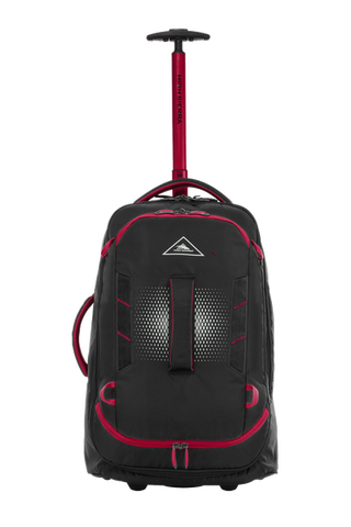 Composite 56cm Wheeled Duffle V4 (Black/Red)