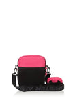 SQUID GAME CROSSBODY BAG (BLACK/MEXICAN PINK)