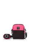 SQUID GAME CROSSBODY BAG (BLACK/MEXICAN PINK)