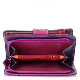 Mywalit Medium Snap Wallet (Sangria Multi)