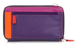 Ex Large Phone Mega Purse with Detach Shoulder Strap (Sangria)