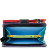 Mywalit Medium Snap Wallet (Black Pace)