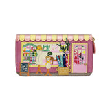 Vendula London Vendula Sewing Shop (Rasberry Edition) — Large Ziparound Wallet