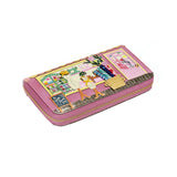 Vendula London Vendula Sewing Shop (Rasberry Edition) — Large Ziparound Wallet