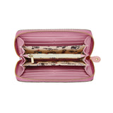 Vendula London Vendula Sewing Shop (Rasberry Edition) — Large Ziparound Wallet