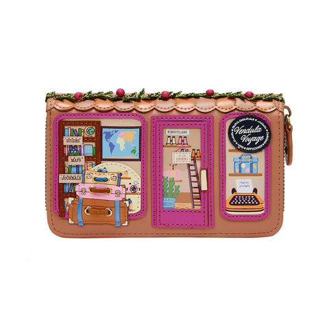 Vendula London Vendula Voyage — Medium Ziparound Wallet