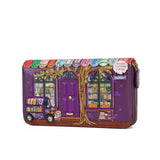 Vendula London Travelling Library Bookshop - Large Ziparound Wallet