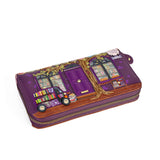 Vendula London Travelling Library Bookshop - Large Ziparound Wallet