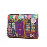 Vendula London Travelling Library Bookshop - Zipper Key Coin Purse