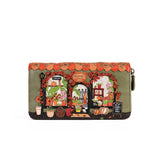Vendula London Vendula Flower Shop - (Amber Edition) - Large Ziparound Wallet