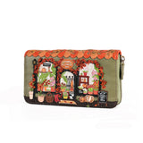 Vendula London Vendula Flower Shop - (Amber Edition) - Large Ziparound Wallet