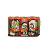 Vendula London Vendula Flower Shop - (Amber Edition) - Medium Ziparound Wallet