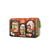 Vendula London Vendula Flower Shop - (Amber Edition) - Medium Ziparound Wallet