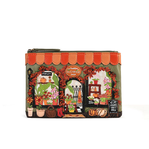 Vendula London Vendula Flower Shop - (Amber Edition) - Zipper Key Coin Purse