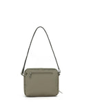Anti-Theft Shoulder Bag with Triple Front Pockets  TCA981 (Taupe)