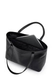 CLASSIC LEATHER CITY TOTE (Black)
