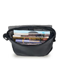 Tosca Vegan Leather Satchel (Black)