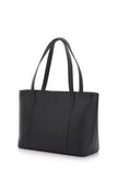 CLASSIC LEATHER CITY TOTE (Black)