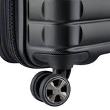 SHADOW 5.0 55CM 4 DOUBLE WHEELS EXPANDABLE CABIN TROLLEY CASE (BLACK)