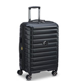 SHADOW 5.0 66 CM 4 DOUBLE WHEELS EXPANDABLE TROLLEY CASE (BLACK)