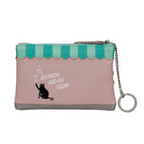 Bubble Cats Laundromat Zipper Coin Purse