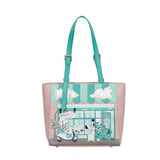 Bubble Cats Laundromat Shopper Bag