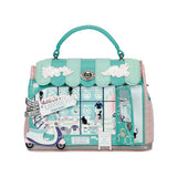 Bubble Cats Laundromat Mini Grace Bag