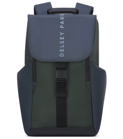SECURFLAP BAG - BACKPACK (PC PROTECTION 16" - Army Green)