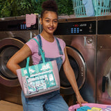 Bubble Cats Laundromat Shopper Bag