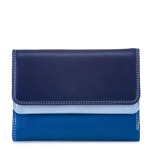 Mywalit Double Flap Purse/Wallet (Denim)