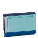 Mywalit Double Flap Purse/Wallet (Denim)