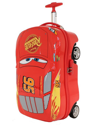 LIGHTNING MCQUEEN ON-BOARD TROLLEY CASE (DIS122) - Bag Space Darling Harbour