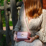 TURENNE (CLUTCH - HORIZONTAL HARDSIDE MINI BAG - Peony)